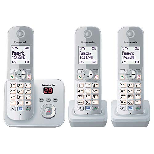 Panasonic Kx-Tg6823 Téléphones Sans Fil Répondeur Ecran [Version Uk]