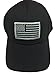 Condor Flex Tactical Cap (Black) + FREE Stitched Velcro Flag & Warrior Patch