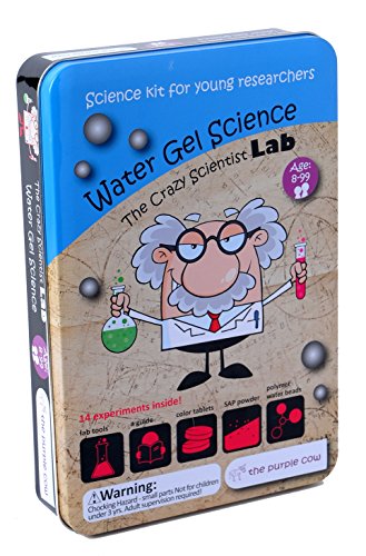 The Purple Cow - Water Gel Science - A Brilliant Science Kit for Kids from The Famous Crazy Scientist LAB Series.