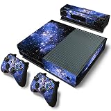 Gam3Gear Pattern Series Decals Skin Vinyl Sticker for Xbox ONE Console & Controller - Galaxy