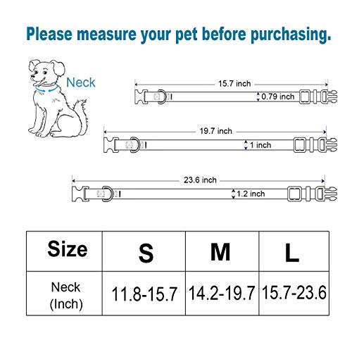 image for Malier Dog Collar with Bow tie Christmas Classic Plaid Dog Collar with