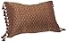 Croscill Galleria Boudoir Pillow, 20-inch by 15-inch, Red
