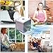Palmer Personal Space Air Coolers for Room - Portable USB Mini Air Conditioner for Camping & Car -- Small Humidifying Cool Air Cube Conditioner Fan Indoor & Outdoor - Table Top Mini Air Conditioner