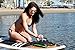 SUP-Now Paddleboard Deck Bag with Waterproof Insert (Green Trim)