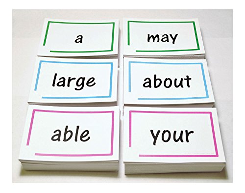 600 Dolch and Fry Sight Words Reading Flash Cards - Includes All Dolch Sight Words
