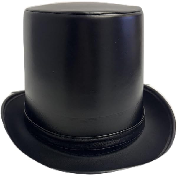 Jaxon Mid Crown Top Hat (Small, Black) at Amazon Men's Clothing