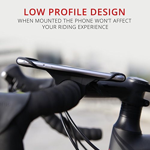 Cycle Torch Bike Phone Mount, Universal Cradle for Any Cell Phone with 4.5-5.5 Inch Screens and All Bicycle & Motorcycle Handlebars, Attach and Detach in Seconds - Thumbnail 5