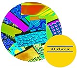 Assorted Dichroic on Clear Spectrum System 96 COE Glass Pieces - 4 Oz