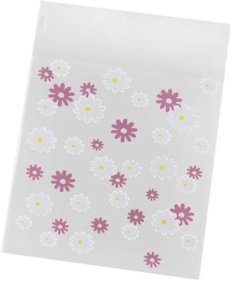 Amazon デマ クト De Markt 100枚入 パッケージバッグ 包装袋 ラッピング 小分け袋 チョコレート クッキー キャンディー 小物入れ お菓子 可愛い 包装用品 オンライン通販