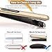 Mixcolor Professional Ceramic Tourmaline Flat Iron Hair Straightener and Curler with Water&Dust Proof 15s Heating-up Rotating Adjustable Temp 265-450℉thumb 1