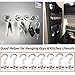 EVISWIY 48LB Magnetic Hooks for Cruise Cabins Refrigerator Locker Classroom Heavy Duty Magnet Hooks Hangers for Hanging BBQ Grill Tools Keys 10 Pack
