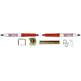 Skyjacker 7200 Steering Stabilizer Dual Kit fits 1987 1995 Wrangler YJ 4WD | Improves Handling &amp; Extends Life | Dampens Out Harshness | Reduces Driver Fatigue