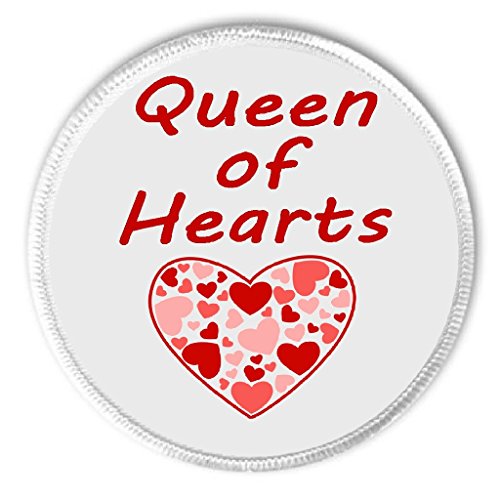 A&T Designs Queen of Hearts 3" Sew On Patch