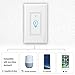  Smart Switch,LYASI Wi-Fi Light Switch In-wall Wireless Switch Compatible with Alexa,Google Home,Control Your Fixtures From Anywhere,Timing Function,Overload Protection,No Hub Required