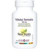 New Roots Herbal Tribulus Terrestris 300mg, 90 Capsules 30-Day Supply - Source of Saponins with Tonic Properties, Stimulant-F