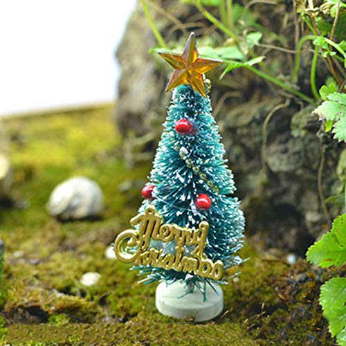 witgift Puppenhaus Zubehör Weihnachtsbaum Miniatur Weihnachtsdeko Garten Dekoration Puppenstube Weihnachten Ornamente