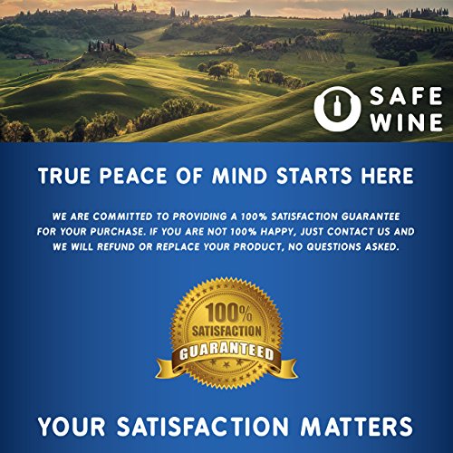 image for Super Safe Wine Bottle Travel Protector Bags (3 PACK) With Corkscrew/B