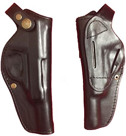 Black Leather RH Holster for Walther P38 P1 P4 AP HP Luger Mauser 9mm ERMA,New