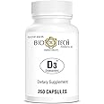 Bio-Tech Pharmacal Vitamin D3 (D3 1k IU, 250 Count)
