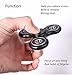 WOPOW Fidget Spinner Toy, Fidget Spinner Hand Spinner Fidget Toy For Sensory Kids and Adult ( Black )