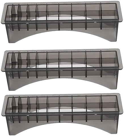 Hair Clipper Blade Organizer for 10 Blades, 3 Blades Organizer Stand ...