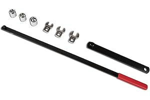 Defabee 8PCS Serpentine Belt Tool Kit, Belt Tensioner Wrench Set 3/8" & 1/2" Drive for Automotive Engine Maintenance