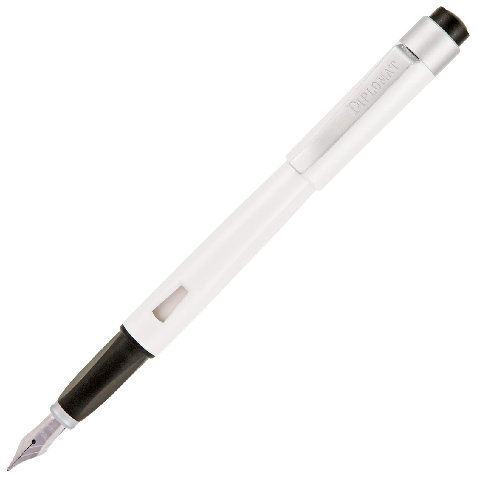 Diplomat Fountain pen Magnum pearl white