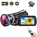 ZOHULU Video Camera Vlogging Camera for YouTube, 1080P FHD 30FPS WiFi Full Spectrum Night Vision Camcorder