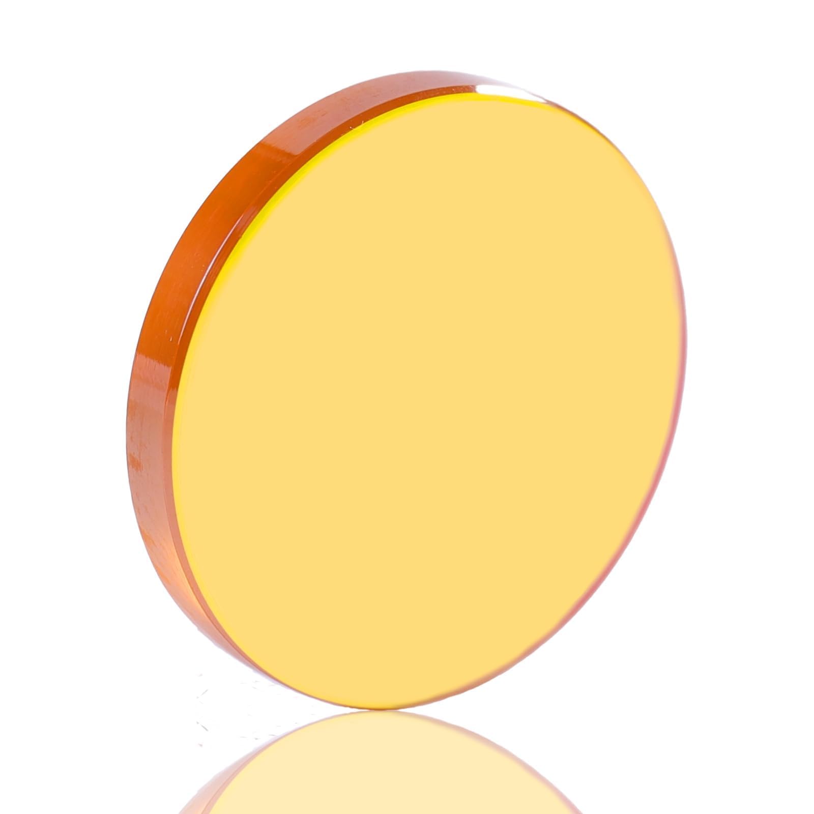 MCWlaser ZnSe Focus Lens Dia 18mm CO2 Laser Lens FL: 63.5mm 2.5inch PVD ZnSe Focal Lens Mirror for 10600nm CO2 Laser Engraver Cutter 30W-150W