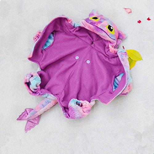 THEE Funny Pet Dog Cat Apparel Fly Dragon Halloween Costume Cosplay Clothes