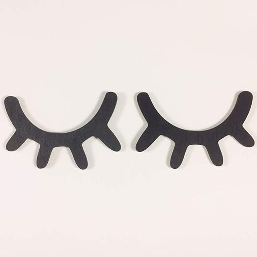 Seluxu 2pcs Artesania De Madera 3d Etiqueta De La Pared Linda