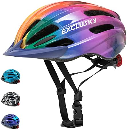 Exclusky Kids Helmet Bike Helmet for Kids Child Boys Girls Bicycle