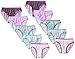 Maidenform Girl Big Girls' Slim Panties Bikini (Pack of 10)