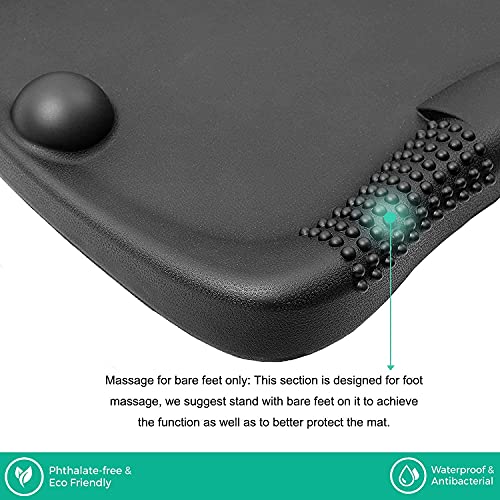 Aucuda Anti Fatigue Comfort Standing Desk Floor Mat, Office Work Mat