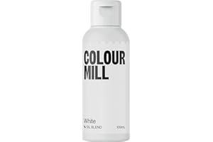 Colour Mill Oil-Based Food Coloring, 100 Milliliters (White)