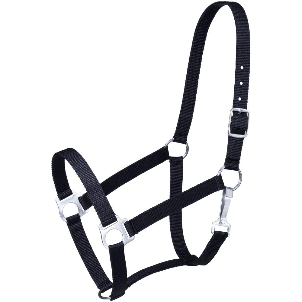 Tough 1 Economy Halter, Black, Horse