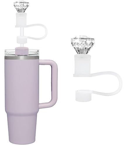 Stanley Cup Straw Toppers - Silicone Dust-Proof Covers For 30 & 40oz Tumblers