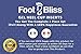 Best Gel Heel Cups - Pair of Heel Cushion Shoe Inserts. Foot Pain Relief Insoles for Heels, Plantar Fasciitis, Heel Spurs, Achilles and Arch Pain, Orthopedic Tendonitis Support for Women and Men