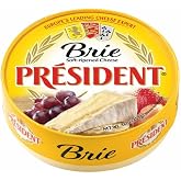 Brie Plain 60% Wheel 16 OZ Pack of 2