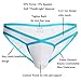 Nightaste Men Lightweight Sport Comfort Underwear Low Rise Bikinis Briefs (XL, 4 Colors)