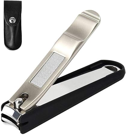 Amazon Yoiso 爪切り つめきり 爪きり テコ型 爪飛び防止 高級 ステンレス ネイルケア 爪やすり 付き 手の爪 硬い足の爪 巻き爪 変形爪 適用 ケース付き 家庭用 旅行用 爪切り ブラックケース Yoiso 爪切り 通販