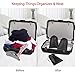 10 Pcs Shoe Bags for Travel – Black Shoe Storage Bags, Durable, Water-Resistant Design with Drawstring Closure for Easy Packing, Organizing, and Protecting from Dust, Optimal Size 15.75