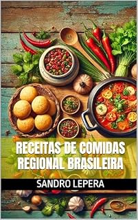 Livro Receitas de Comidas Regional Brasileira