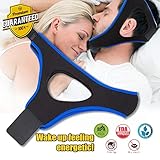 Anti Snoring Chin Strap Ajustable Stop Snoring Solution for Men and Women, Anti Snoring Devices Snore Stopper Chin Straps Sleep AIDS for Snoring Sleeping Mouth Breather