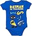 WARNER BROS DC Comics Justice League Batman Infant Baby Boys 5 Pack Bodysuits Heroes Assorted 6-9 Months