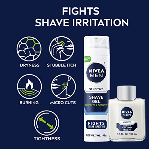 NIVEA MEN Complete Collection Skin Care Set for Sensitive Skin, 5 Piece