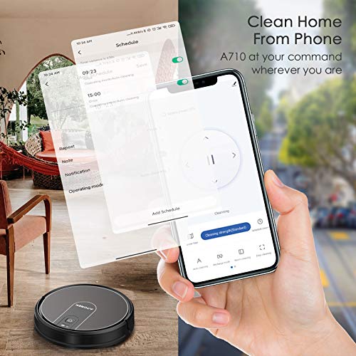 Robot Vacuum, APOSEN Smart WiFi Floor Vacuum Robot Cleaner, 2200Pa