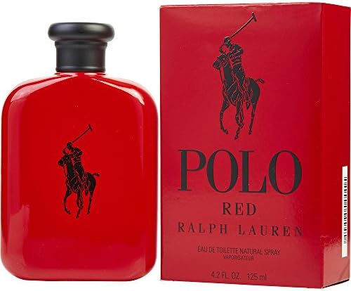 POLO RED by Ralph Lauren EDT SPRAY 4.2 OZ for MEN ---(Package Of 4)