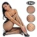 akiido Fishnet Stockings, High Waist Tights for Women, Sparkle Rhinestone Fishnets Party Rhinestone Mesh Stockings Pantyhose