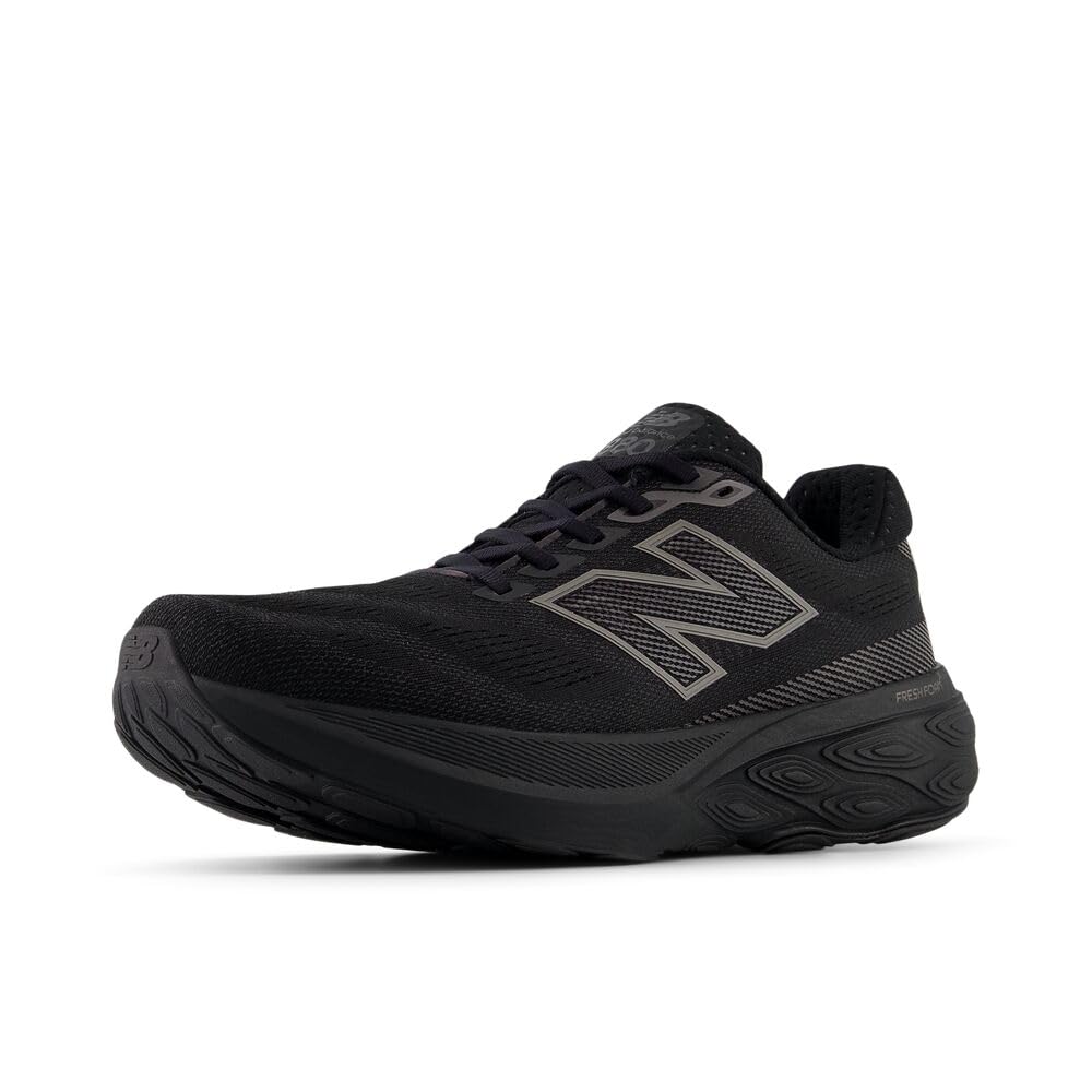 Photo 1 of New Balance Men's Fresh Foam X 880 V15 Running Shoe, Black/Black/Black Metallic, 10.5 XW